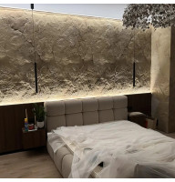 Гіпсові 3D панелі барельєф Бескид (ефект скелі)