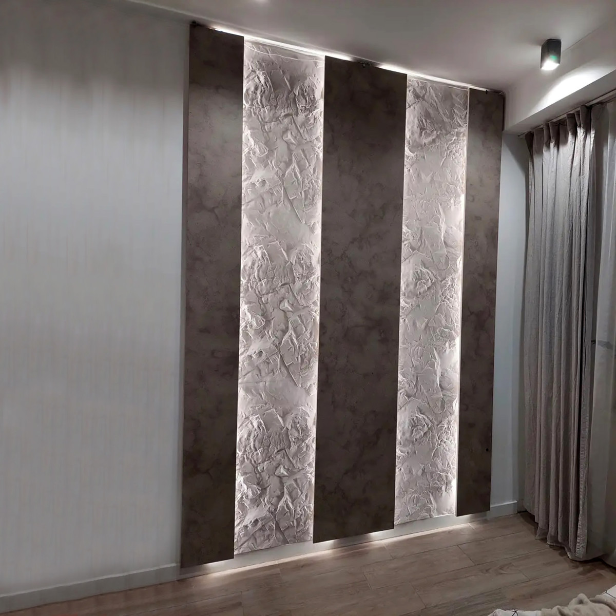 Гіпсові 3D панелі барельєф Бескид (ефект скелі)