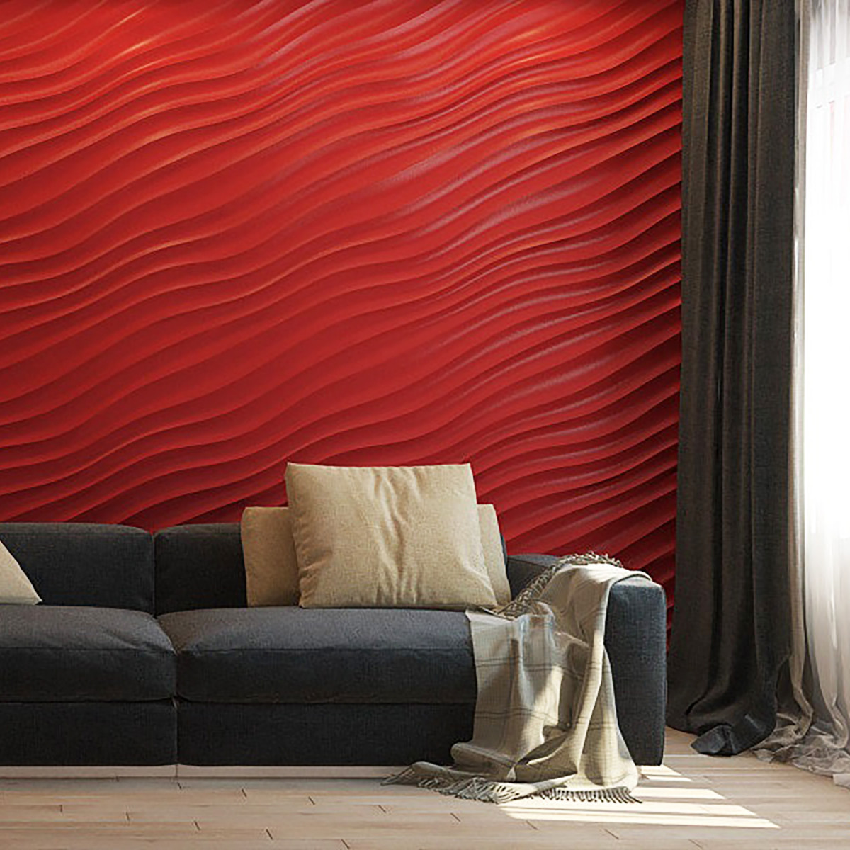 Гіпсові 3D панелі DUNE (Дюни)