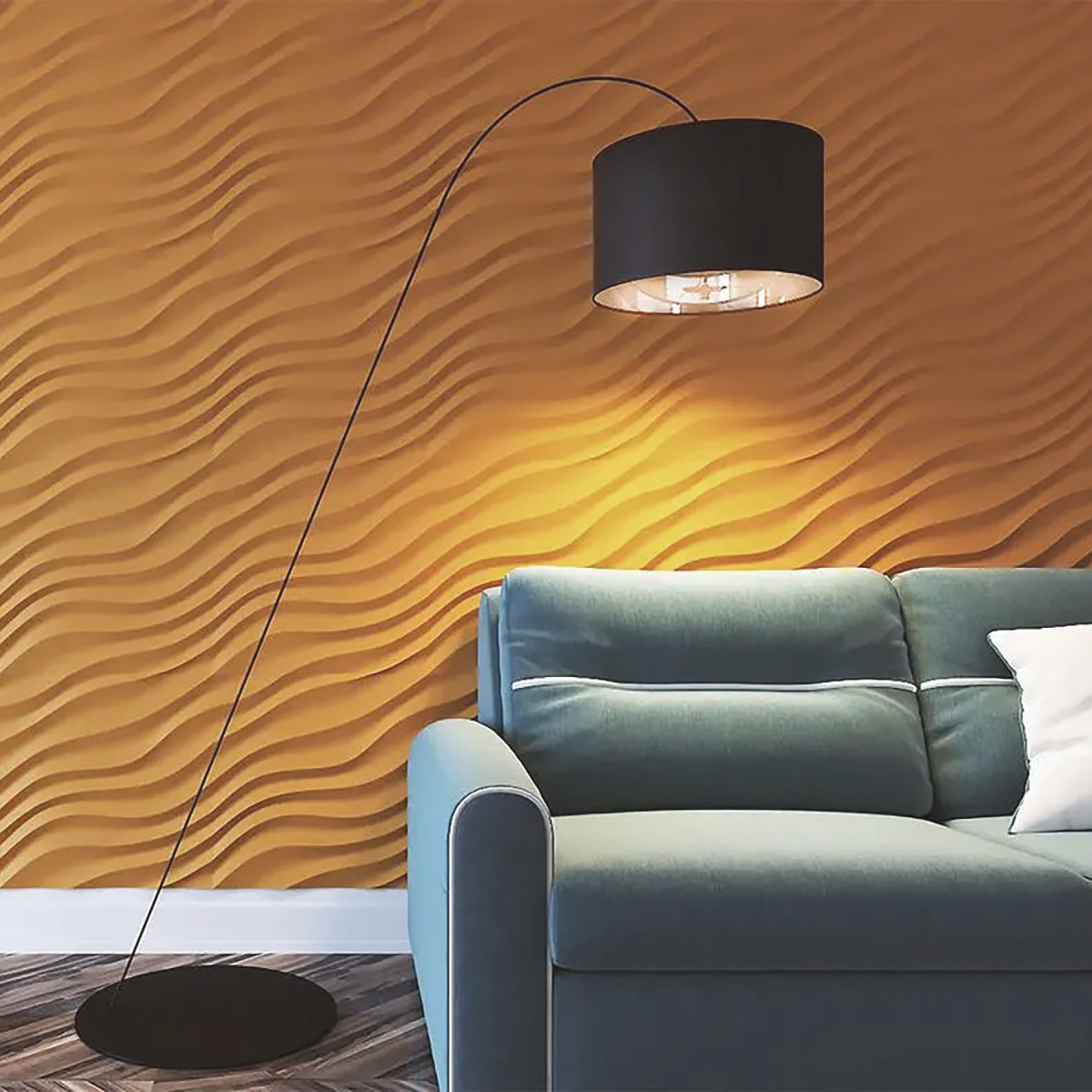 Гіпсові 3D панелі DUNE (Дюни)