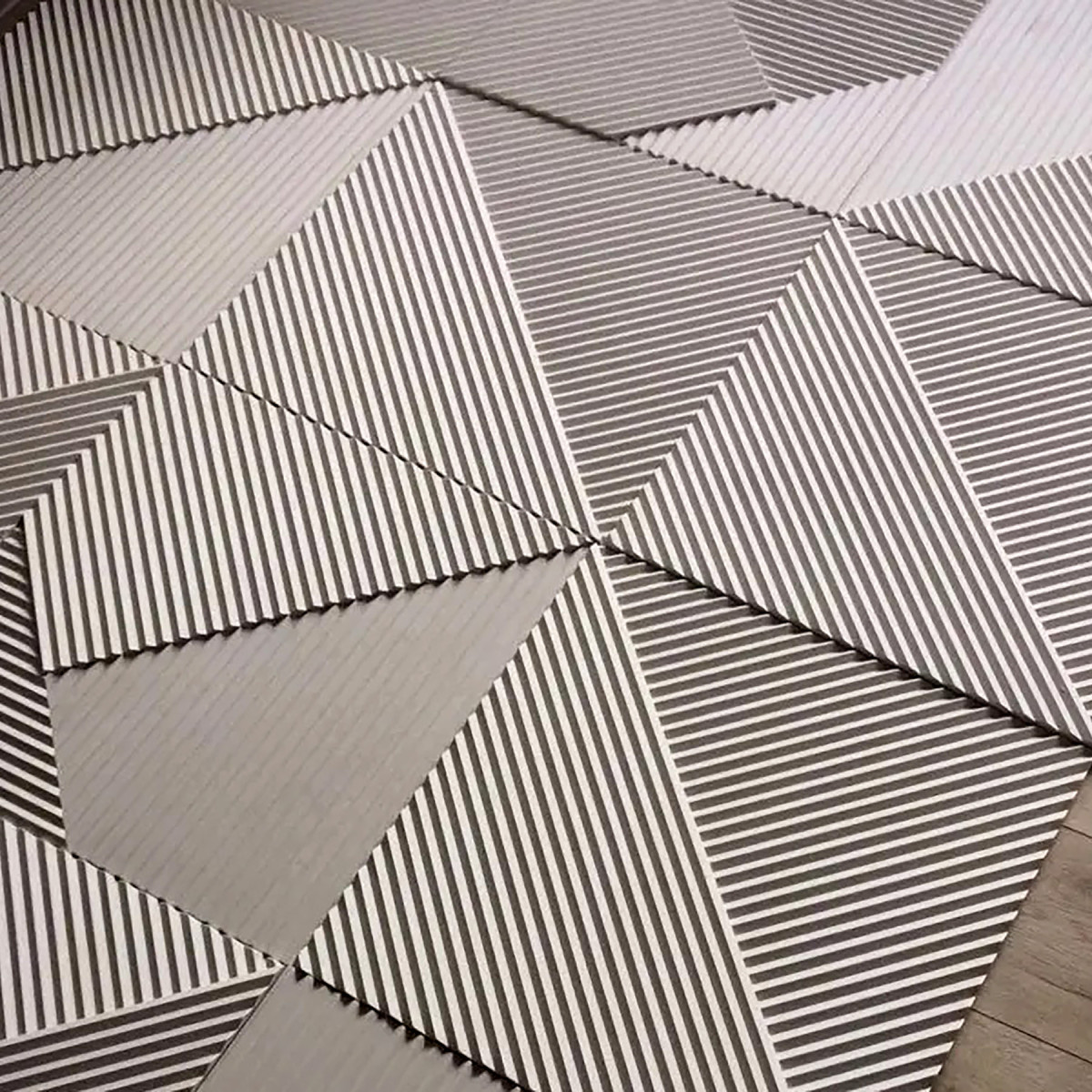 Гіпсові 3D панелі «Hatch» стінові