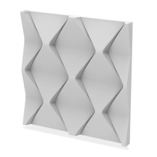 Гіпсова 3D панель «Пірамідки» 50x50 см