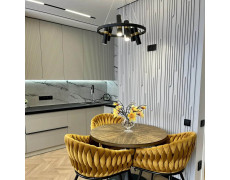 Гіпсова 3D панель Рейки-2 для стін 900x500 мм