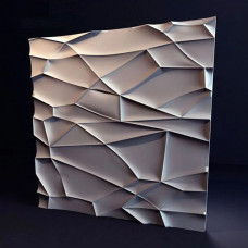 Гіпсова 3D панель Рок (Rock) 500x500 мм
