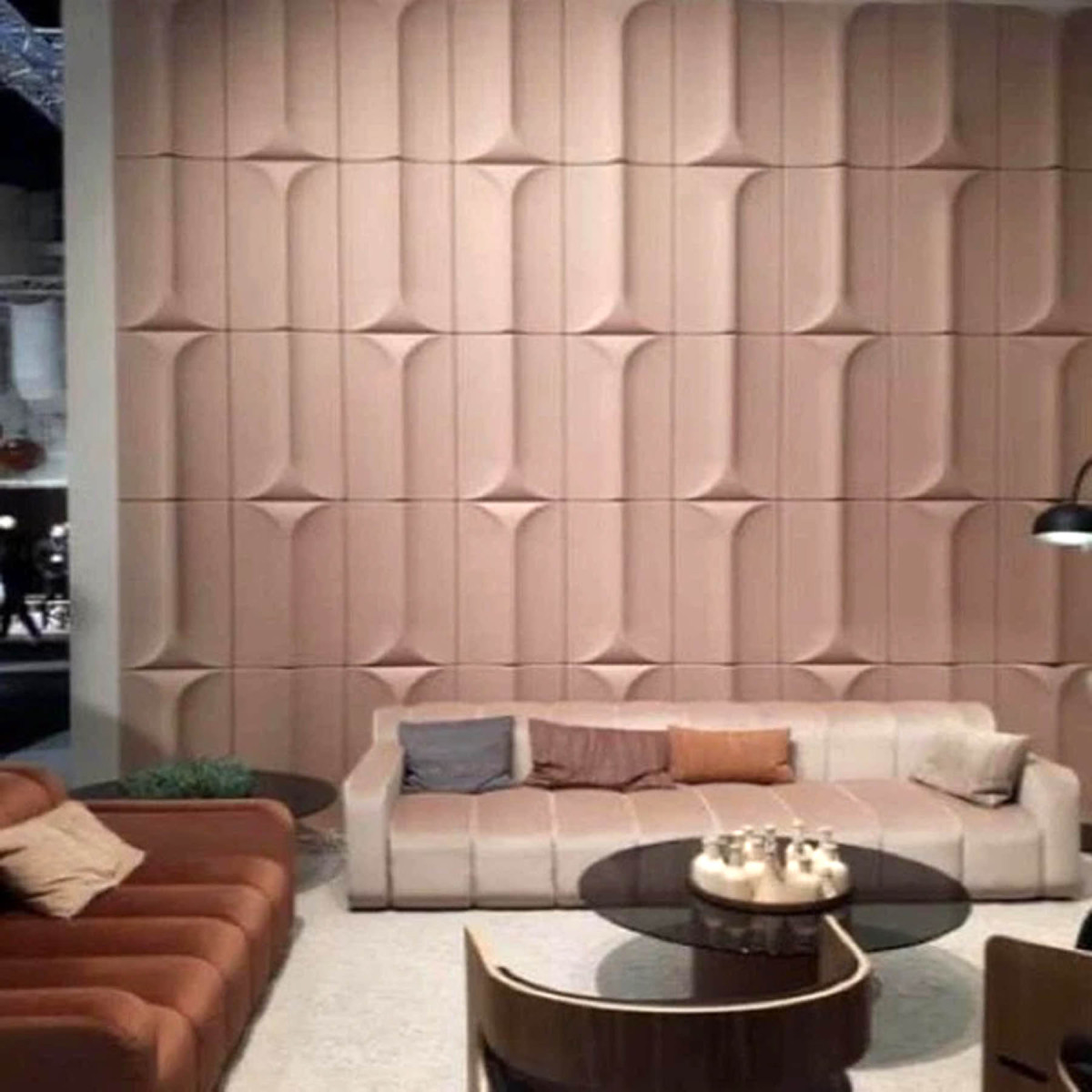 Гіпсова 3D панель Arco (Пінзо) 500x250 мм Арковий дизайн для стін