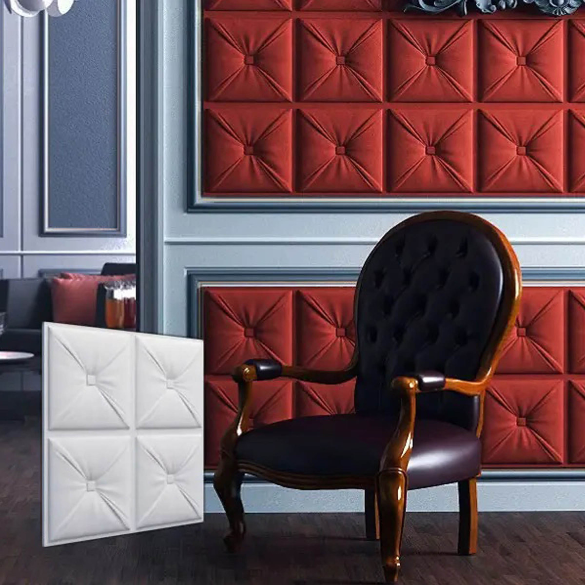 Гіпсова 3D панель «Британія» для стін