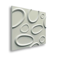 Гіпсові 3D панелі «Бризки» 500x500