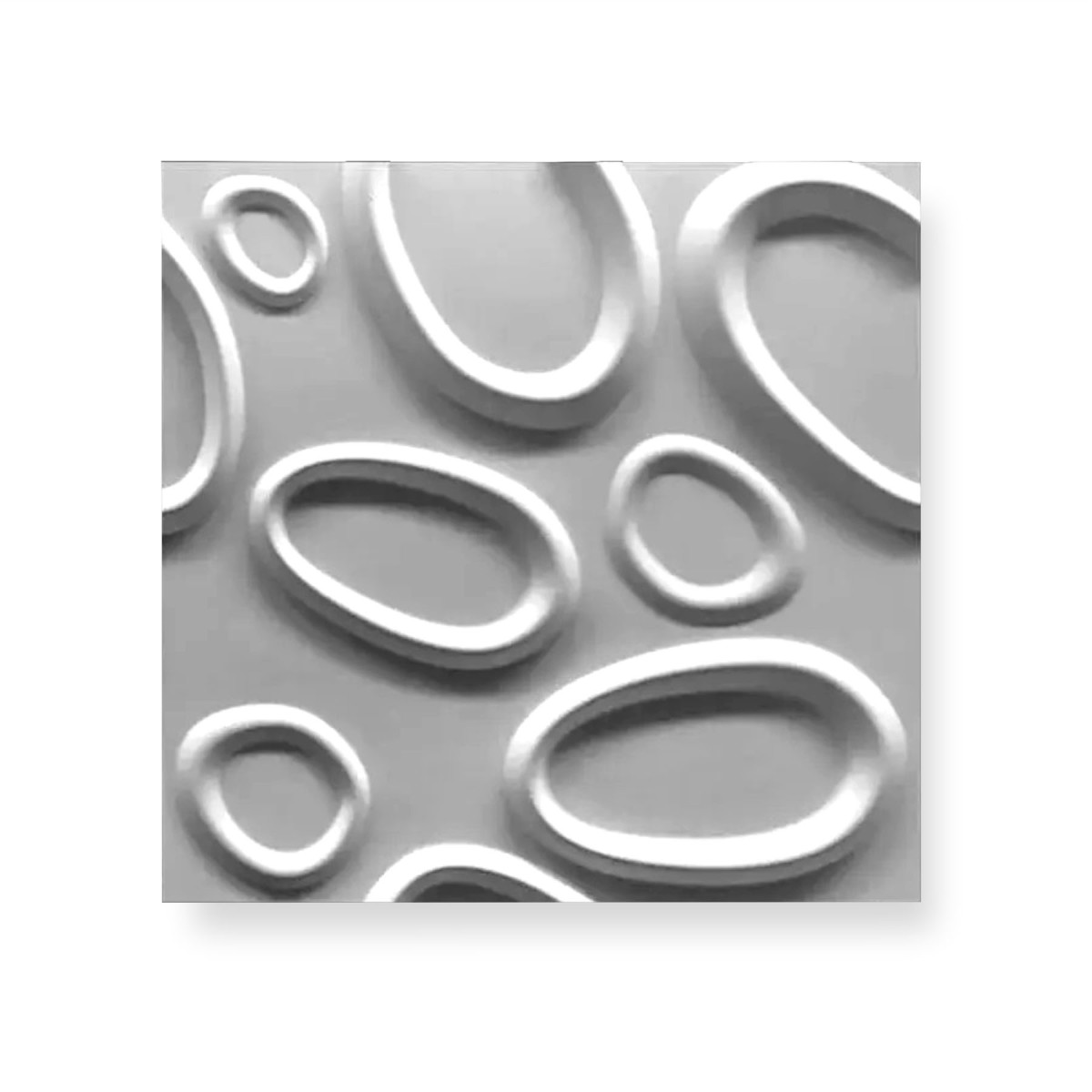 Гіпсові 3D панелі «Бризки» 500x500