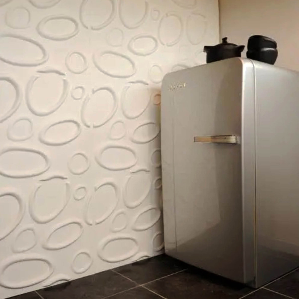 Гіпсові 3D панелі «Бризки» 500x500