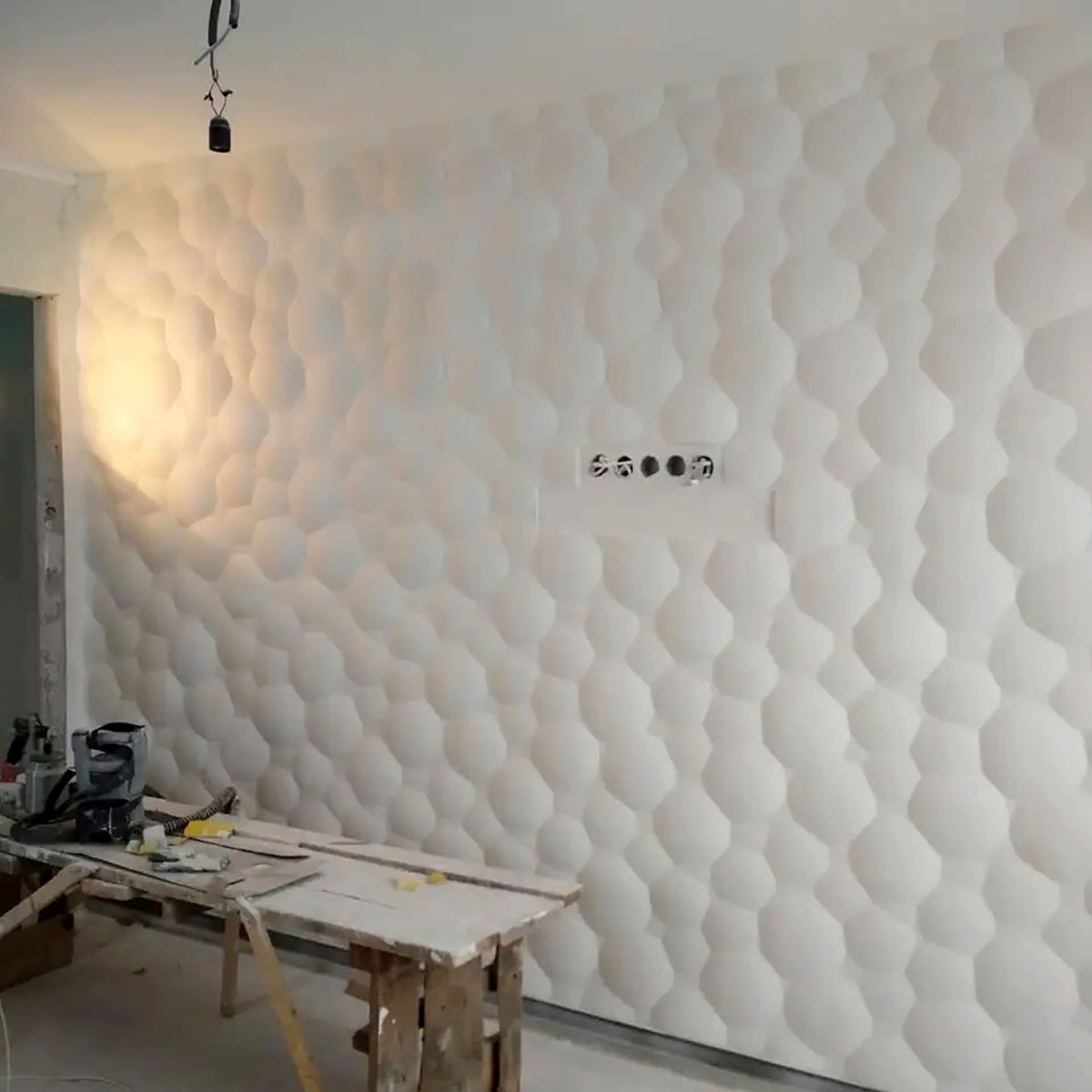 Гіпсові 3D панелі Бульбашки