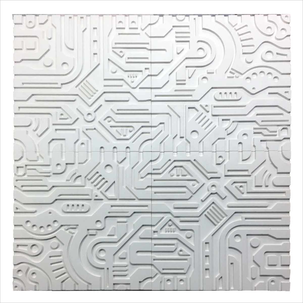 3D гіпсові панелі ЕХ-MACHINA  