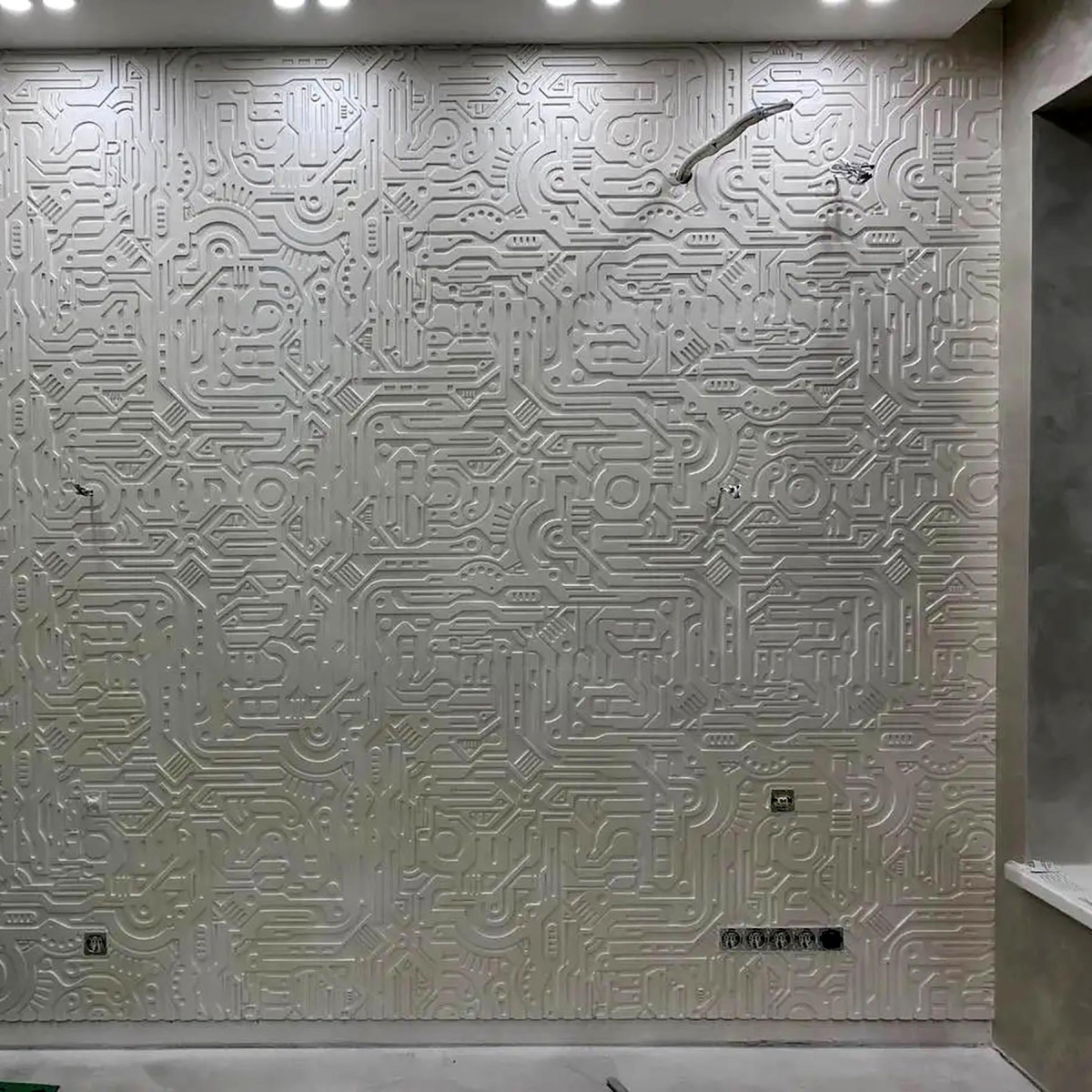 3D гіпсові панелі ЕХ-MACHINA  