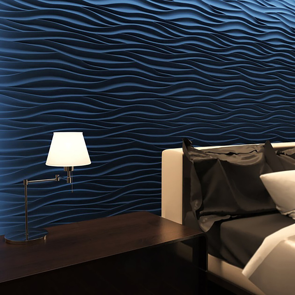 Гіпсова 3D Панель Хвиля