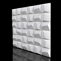 Гіпсові 3D панелі «Матриця» 50/50