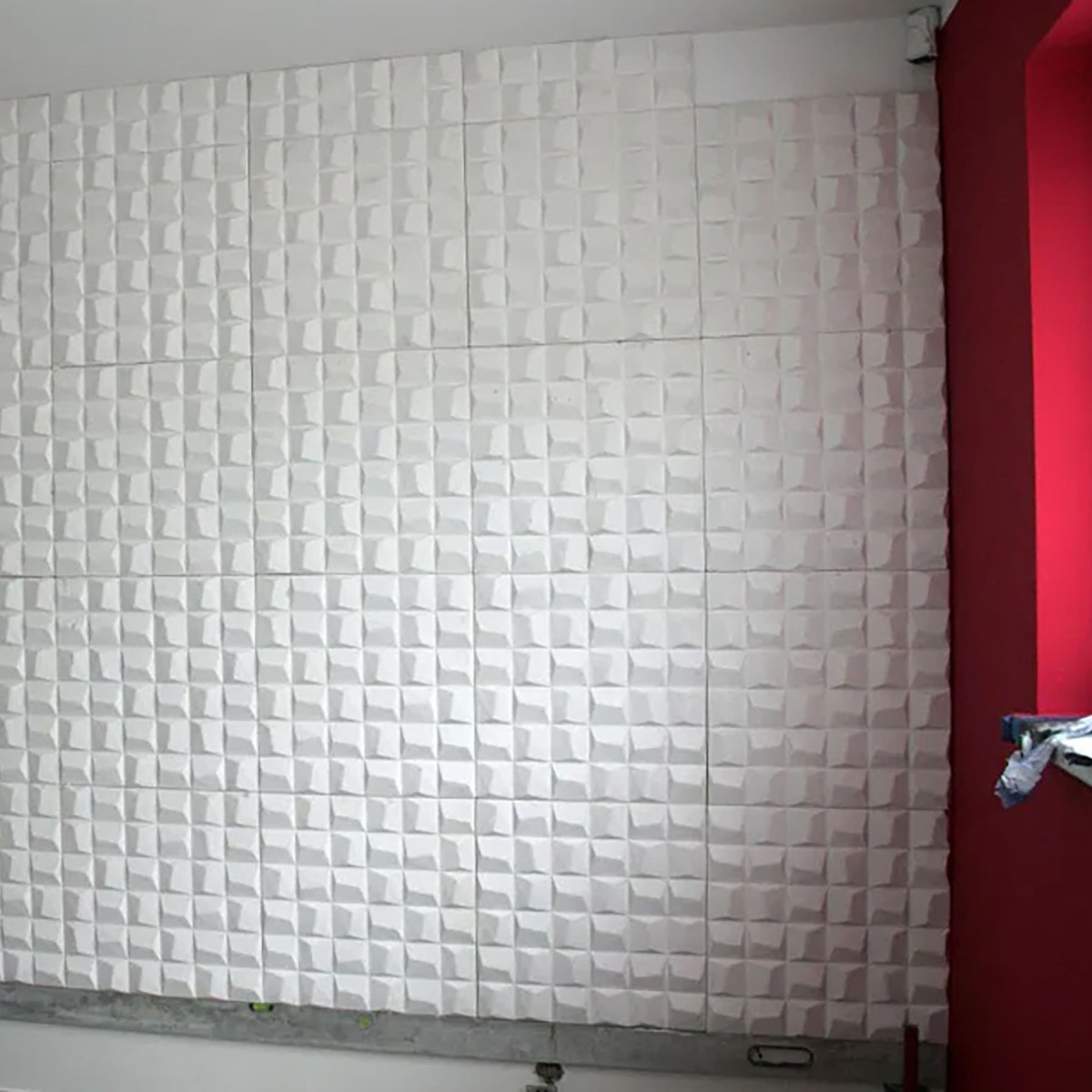 Гіпсові 3D панелі «Матриця» 50/50