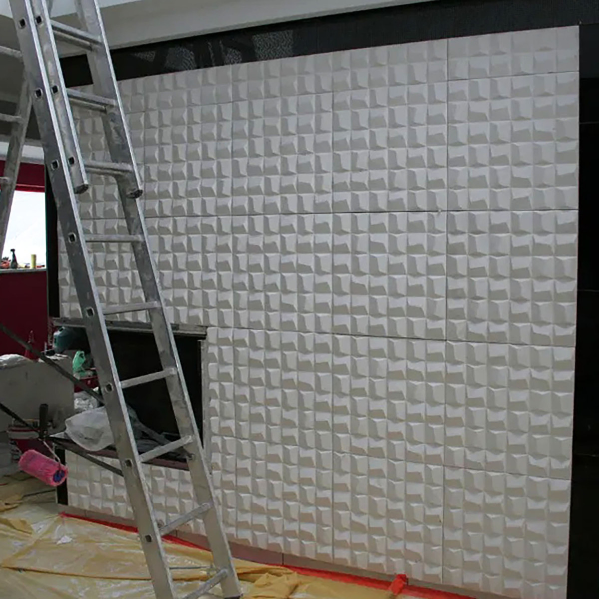 Гіпсові 3D панелі «Матриця» 50/50