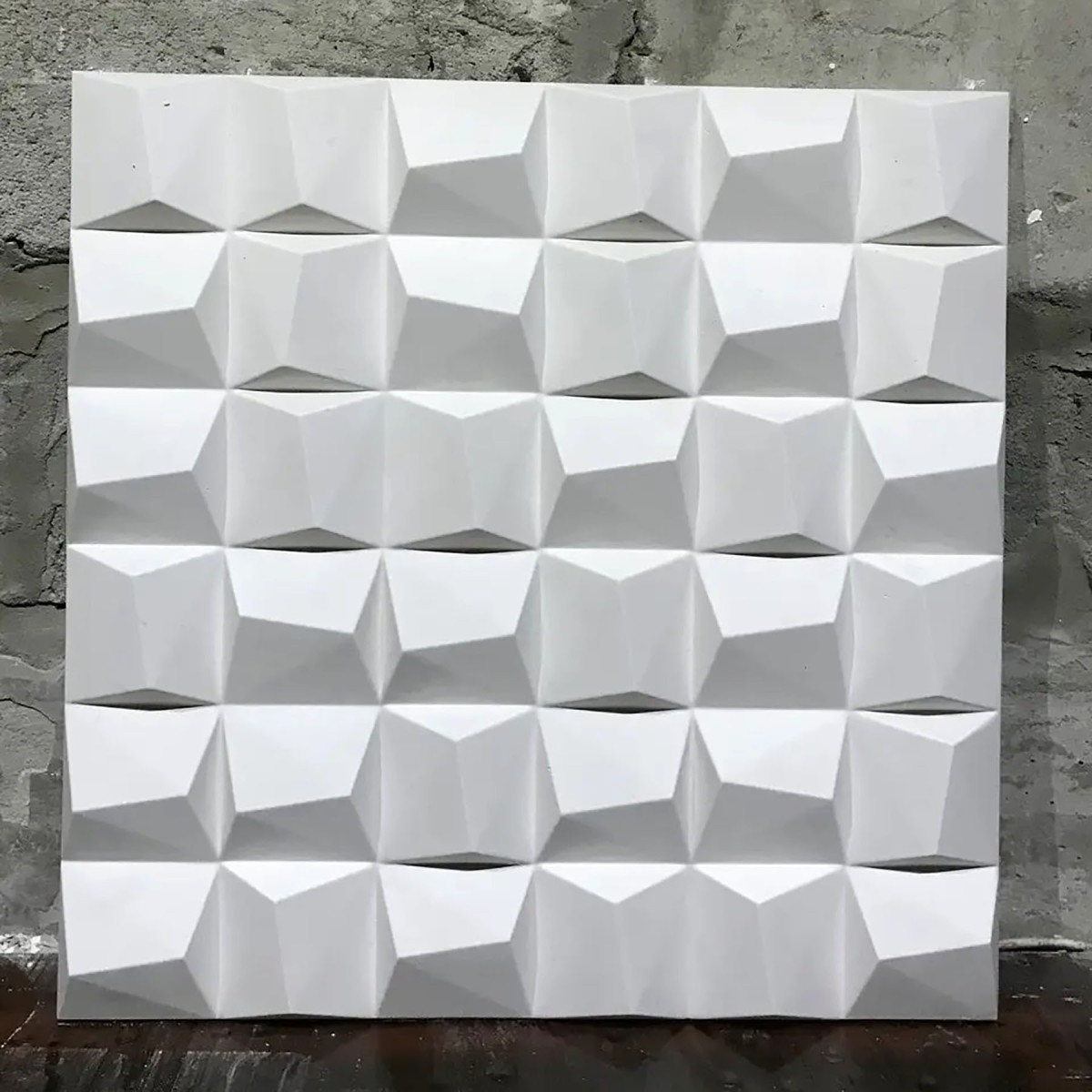 Гіпсові 3D панелі «Матриця» 50/50