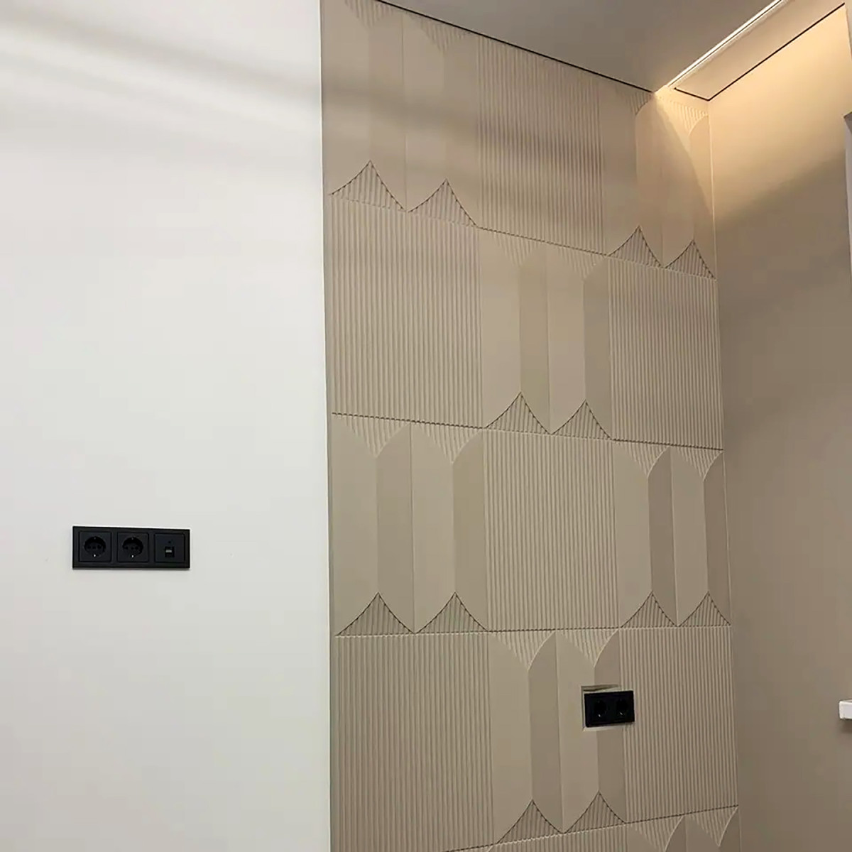 Гіпсові 3Д панелі Менель на стіни