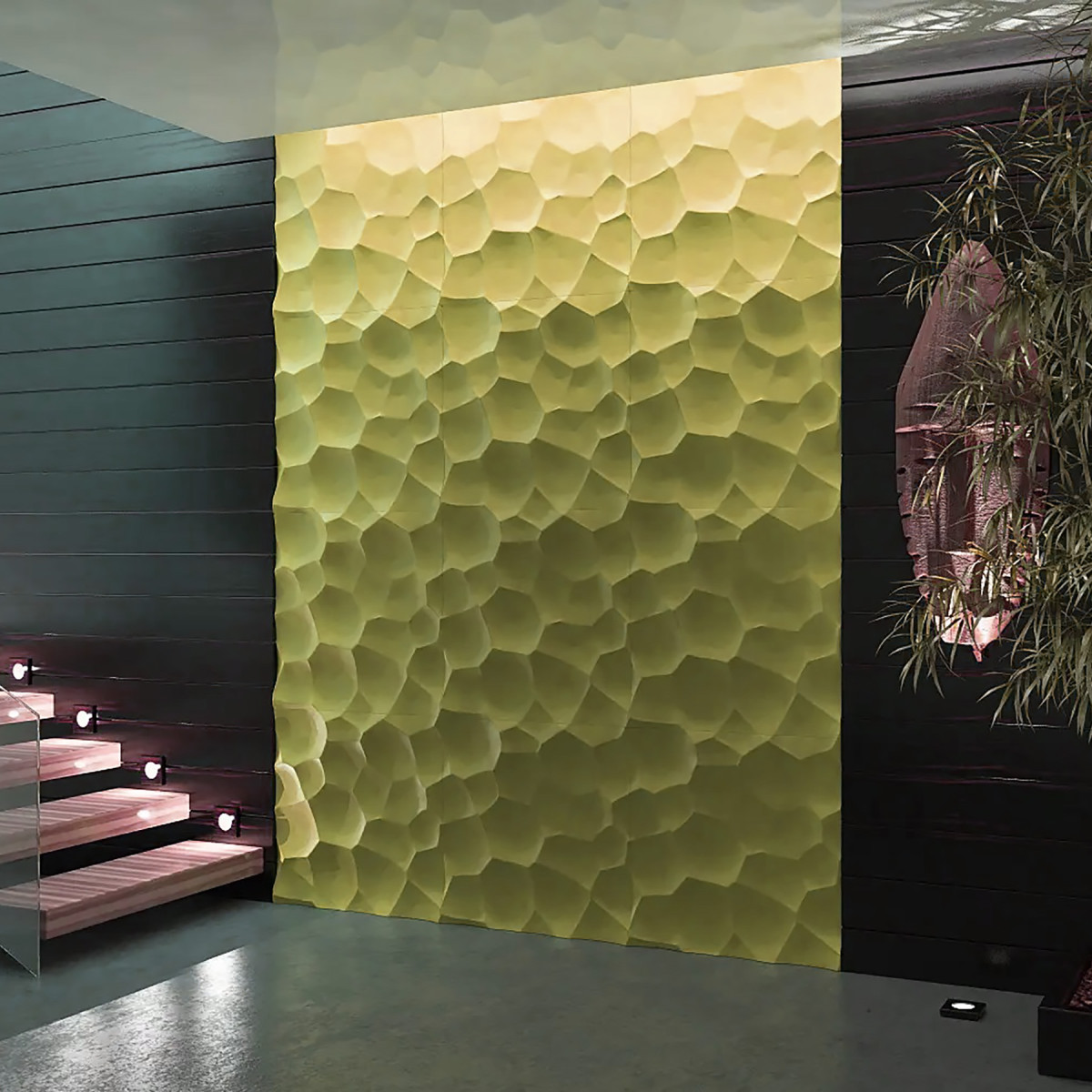 Гіпсові 3D панель мушлі