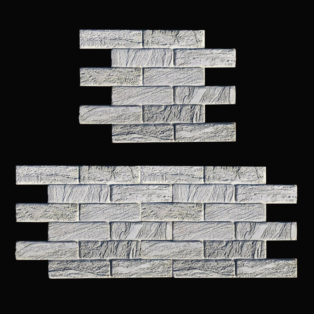 Гіпсова 3Д панель Пісочна цегла