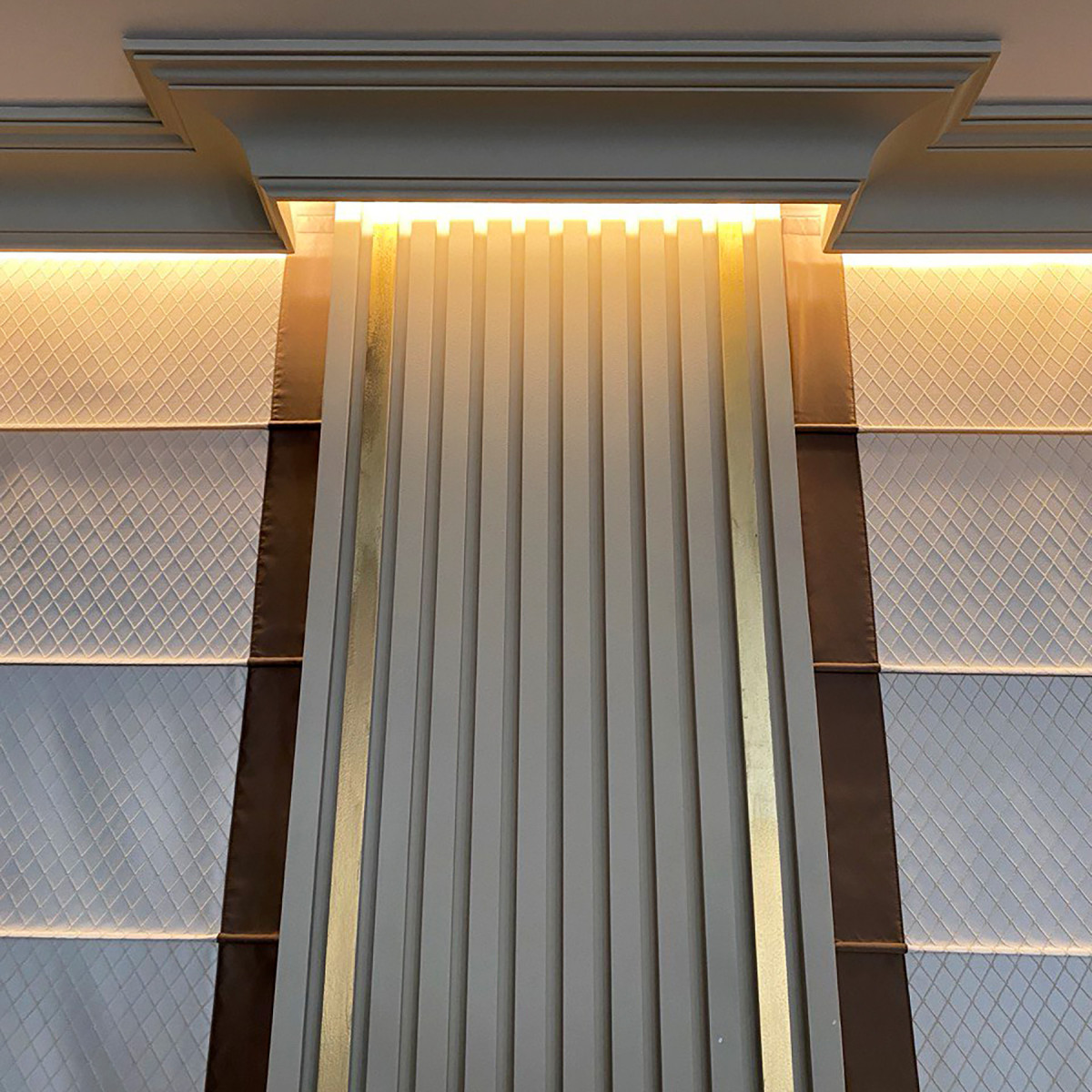 Гіпсові 3D панелі Рейки «під дерево»