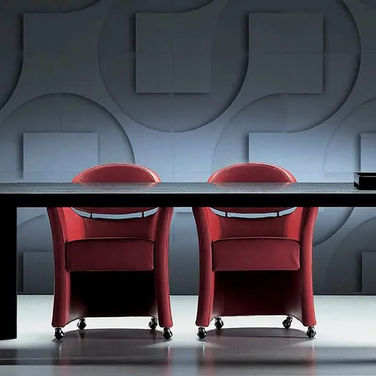 Декоративна 3D-панель «Техно» з гіпсу 50х50