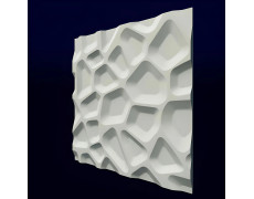 Гіпсова 3D панель «Впадини» 500x500 мм