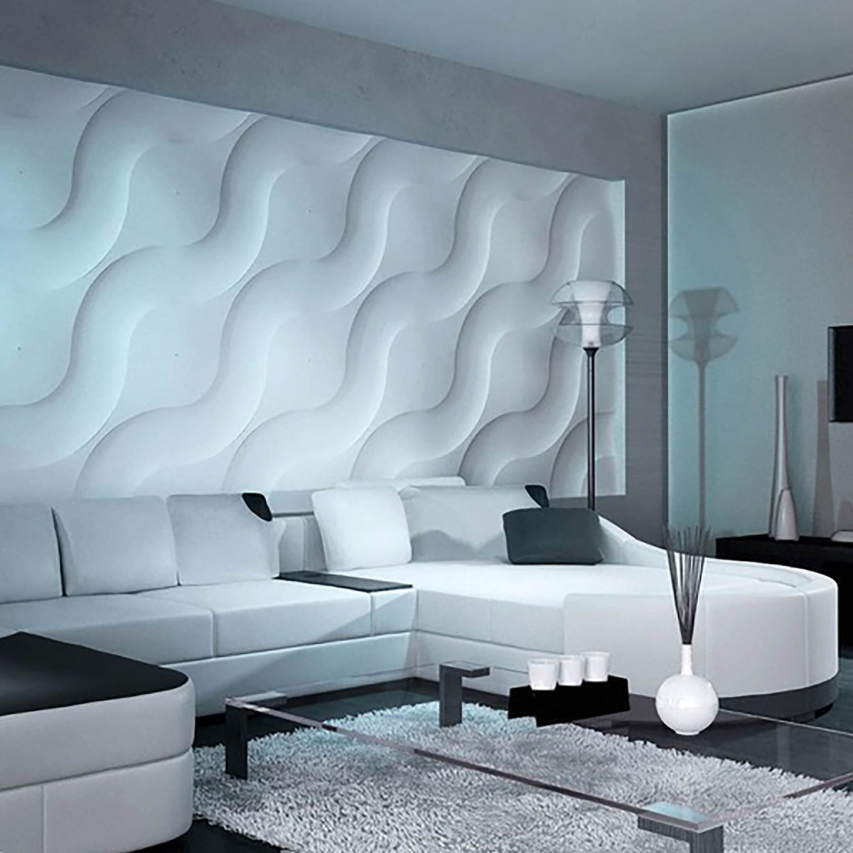 Гіпсові 3D-панелі «Ядра» 