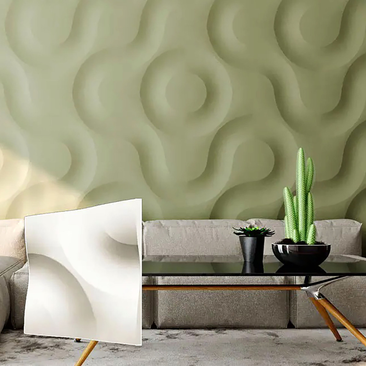 Гіпсові 3D-панелі «Ядра» 