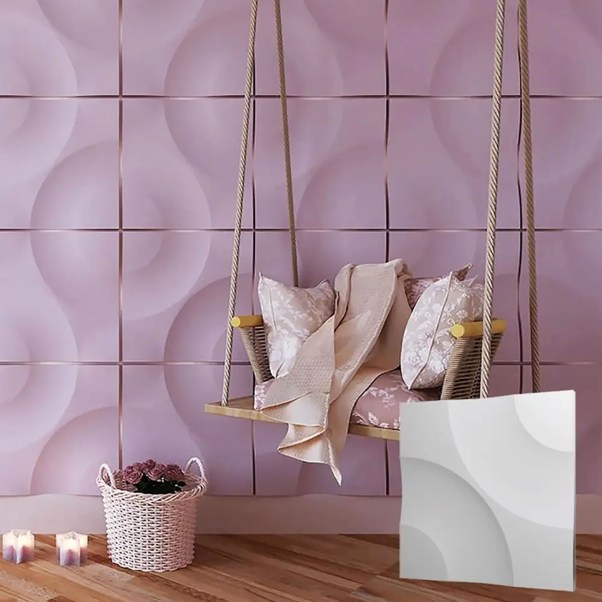 Гіпсові 3D-панелі «Ядра» 