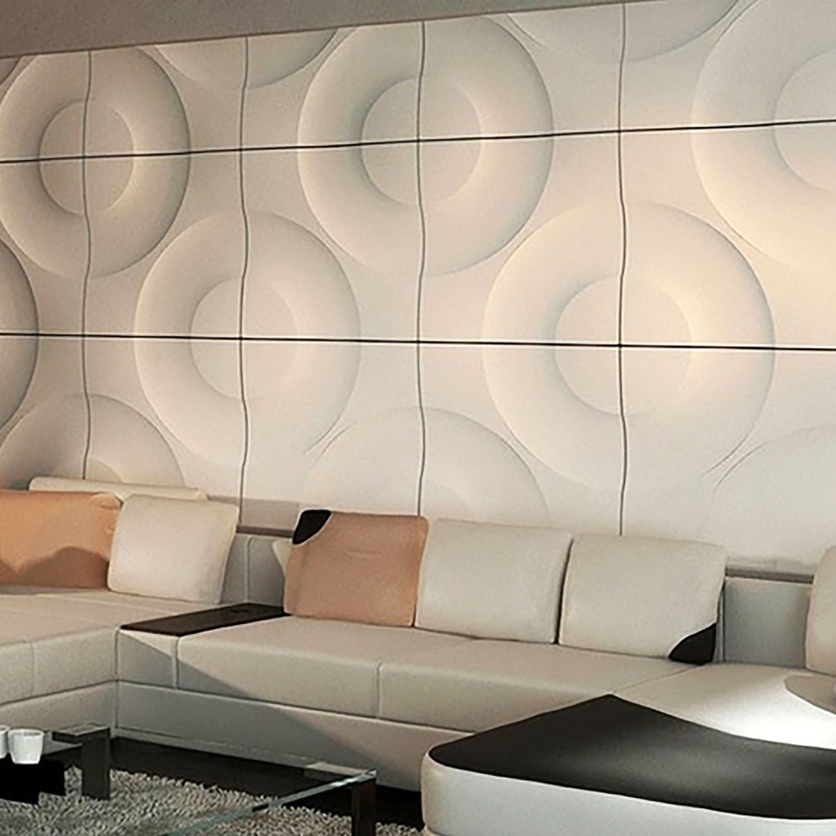 Гіпсові 3D-панелі «Ядра» 