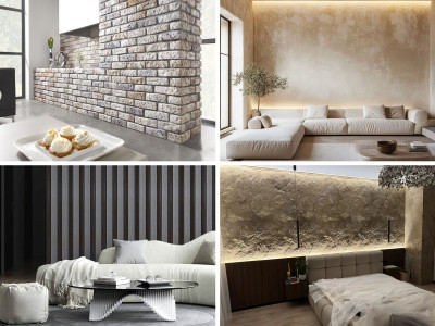 Мистецтво оновлення стін: ТОП-5 сучасних матеріалів для стильного інтер'єру без зайвого клопоту