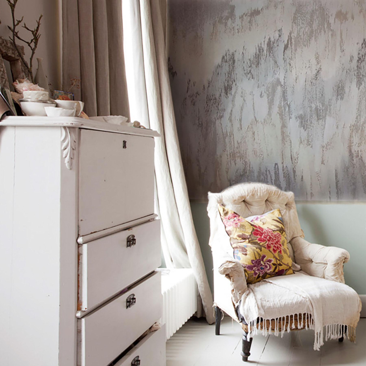 Декоративна штукатурка Element Decor Sabbia Perlata з кварцовим піском та перламутром 1 кг