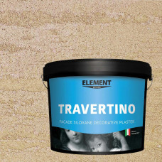 Декоративна штукатурка Element Decor Travertino фактурна 15 кг