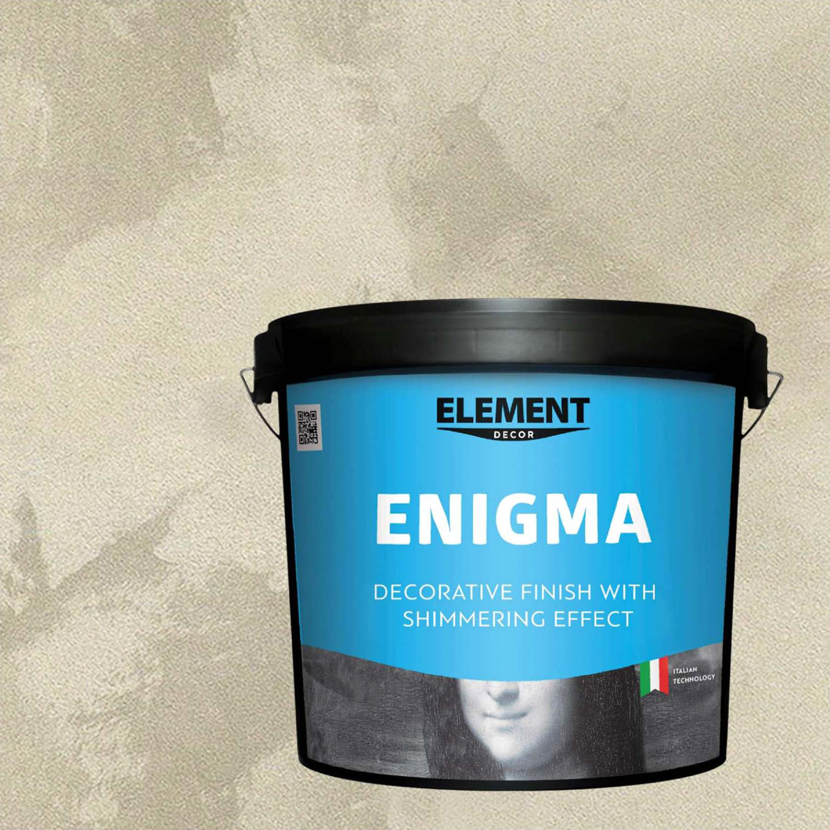 Декоративна штукатурка Element Decor Enigma з мерехтливим ефектом 5 кг