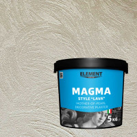 Декоративна штукатурка Element Decor Magma перламутрова з мікрокульками 5 кг