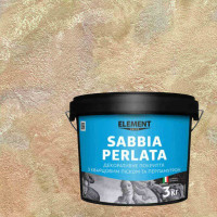 Декоративна штукатурка Element Décor Sabbia Perlata з кварцовим піском та перламутром 3 кг