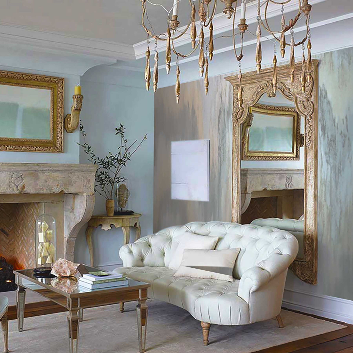 Декоративна штукатурка Element Décor Sabbia Perlata з кварцовим піском та перламутром 3 кг