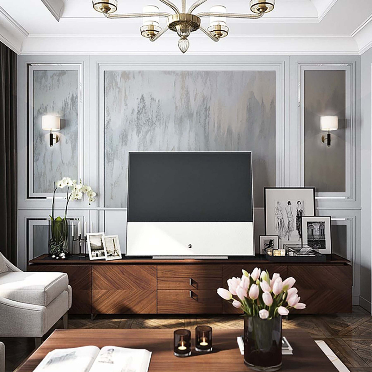 Декоративна штукатурка Sabbia Perlata з кварцовим піском та перламутром 5 кг "Element Décor"