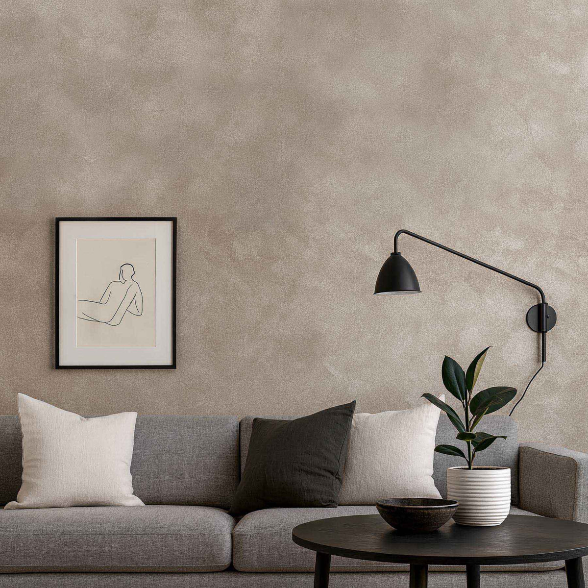 Перламутрова декоративна штукатурка Sabbia Perlata Fine 10 кг «Element Decor»