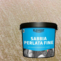 Перламутрова декоративна штукатурка Sabbia Perlata Fine 10 кг «Element Decor»