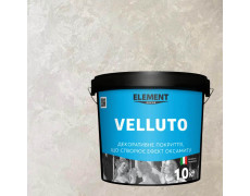 Декоративна штукатурка Velluto з ефектом оксамиту 10 кг Element Decor 