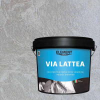 Декоративна штукатурка Element Decor Via Lattea Argento перламутрова 5 кг