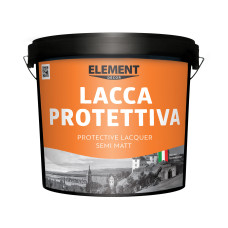 Захисний лак Lacca Protettiva напівматовий 5 л «Element Decor»