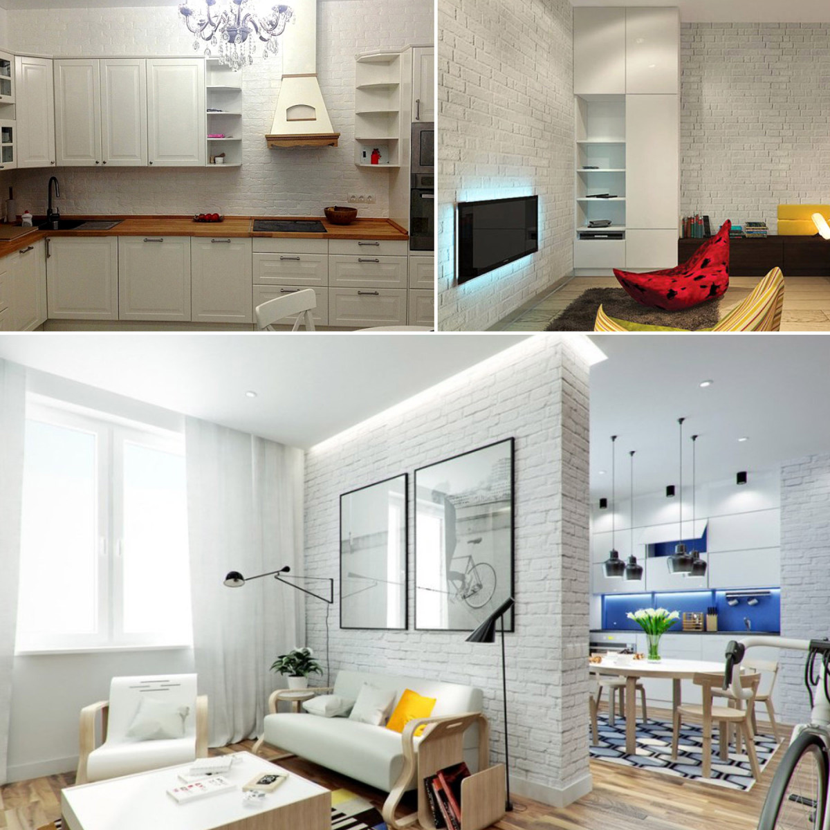 Декоративна цегла Карат білий