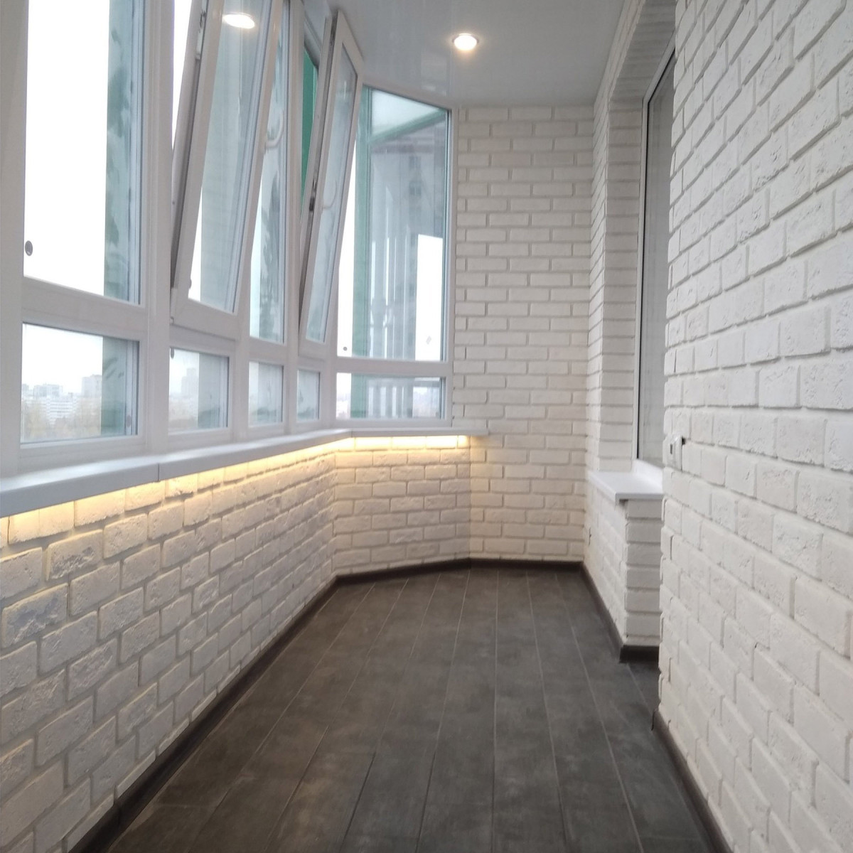 Декоративна цегла Карат білий