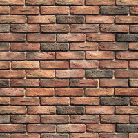 Декоративна плитка Карат «Верес» коричнево-вишневі відтінки