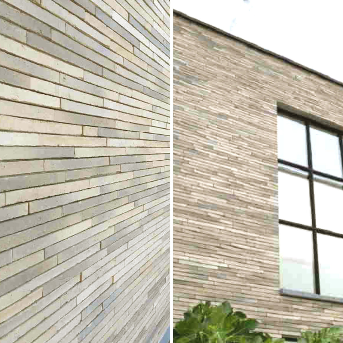 Декоративна плитка Бежевий Рігель для фасаду 