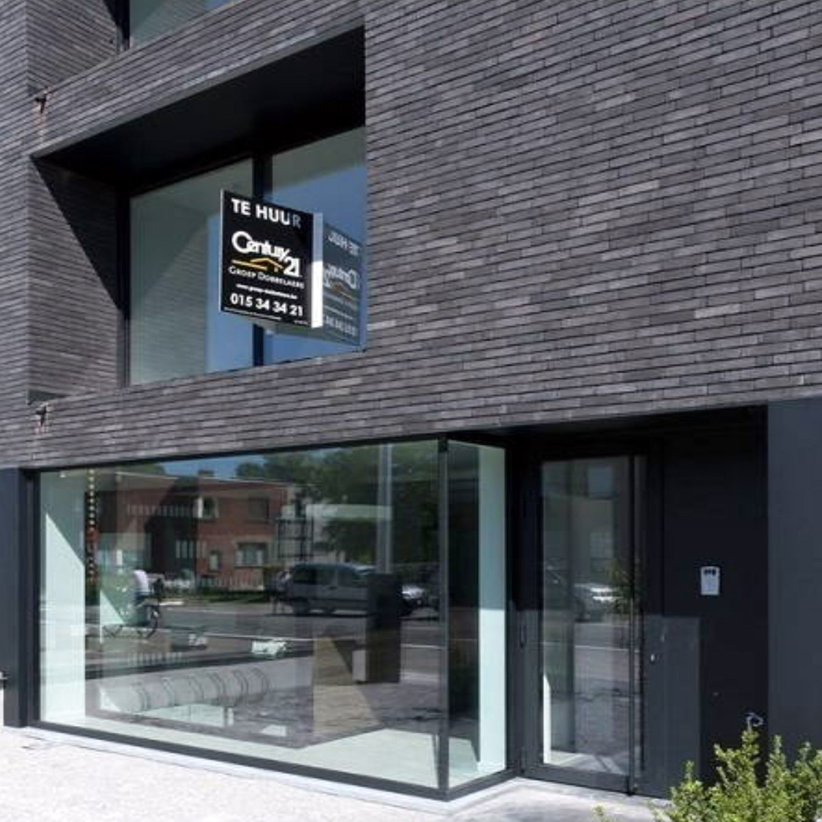 Фасадна плитка Рігель Графіт довгого формату