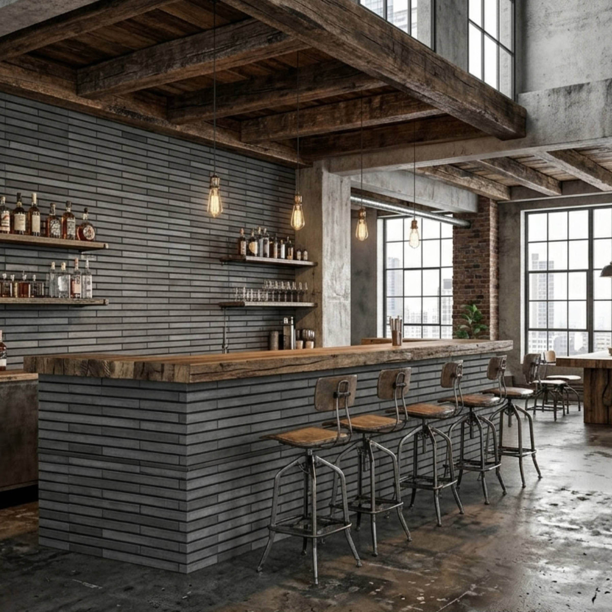 Клінкерна плитка Рігель Крафт колір Попелястий Кварц (Ash Quartz)